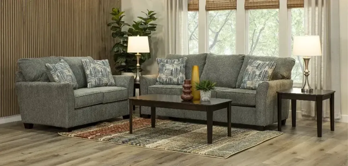 Tara Gray 7 Piece Living Room Set