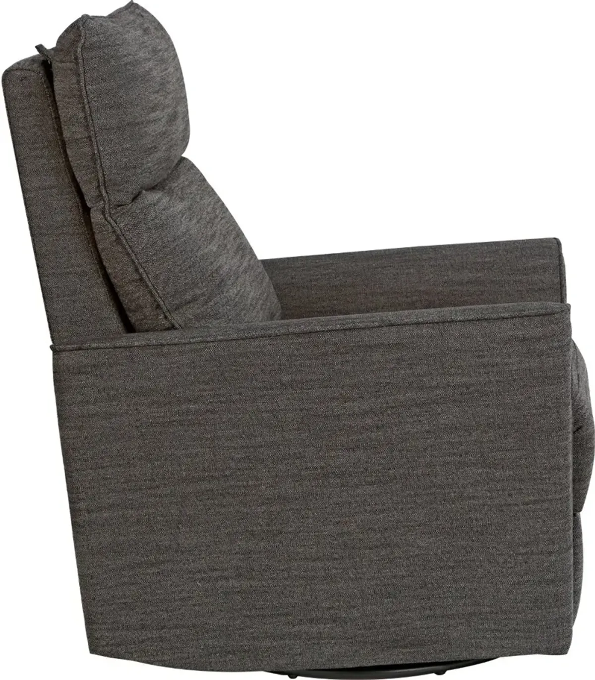 Soho Dark Gray Comfort Swivel Glider