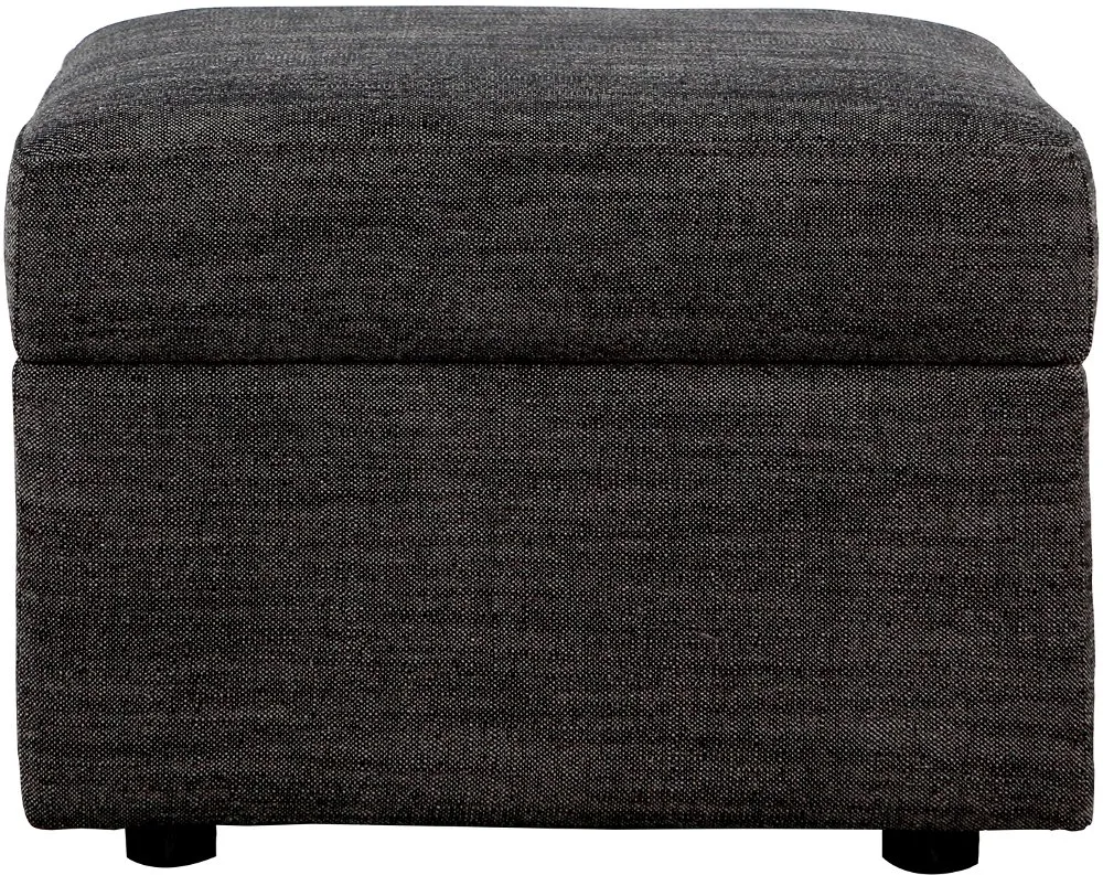 Soho Dark Gray Ottoman