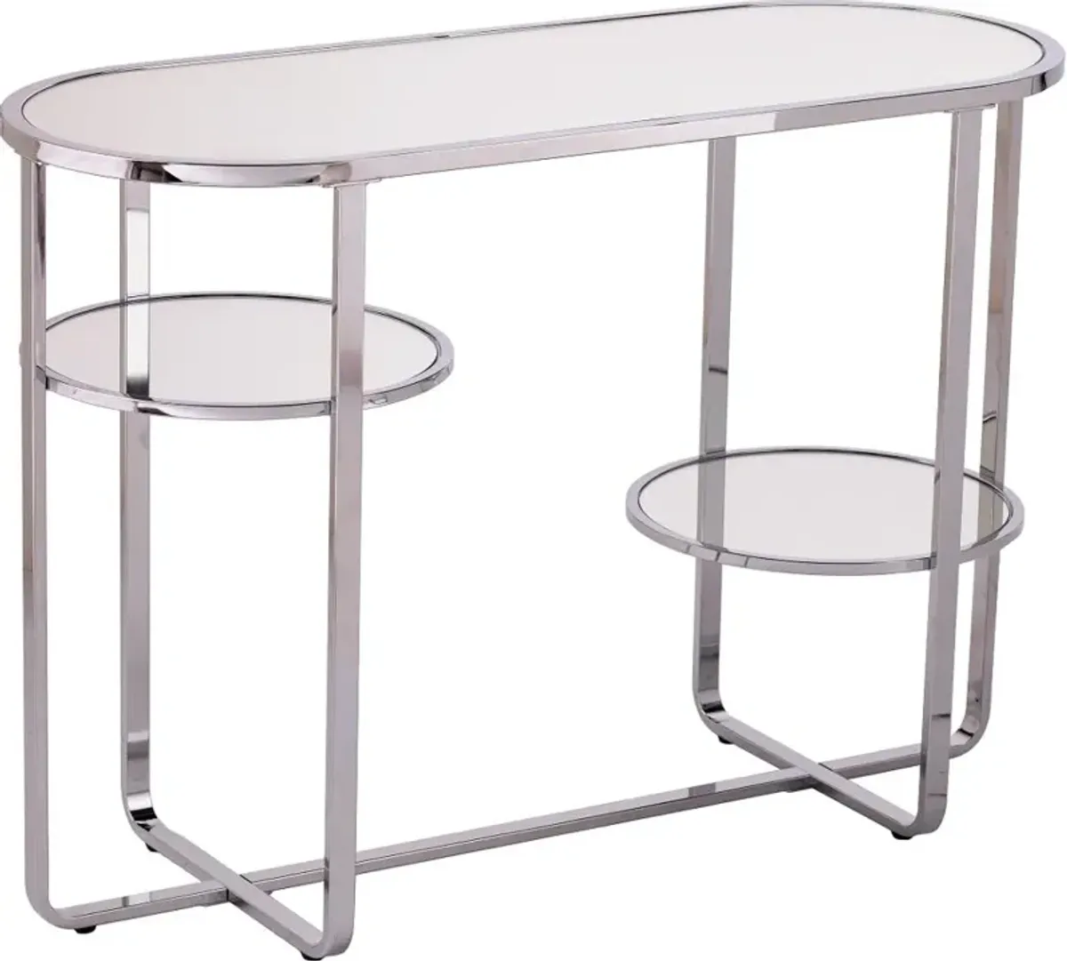 Maxina Mirrored Console Table