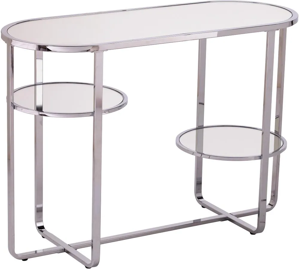 Maxina Mirrored Console Table