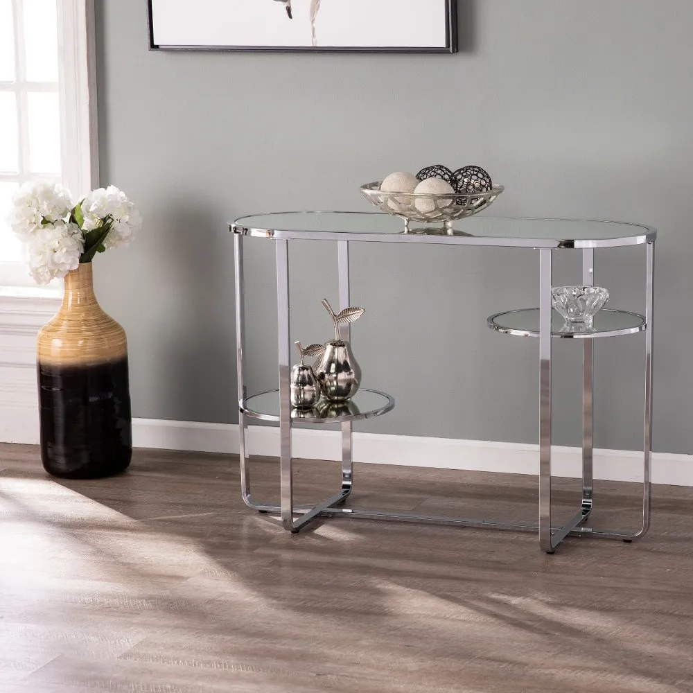 Maxina Mirrored Console Table