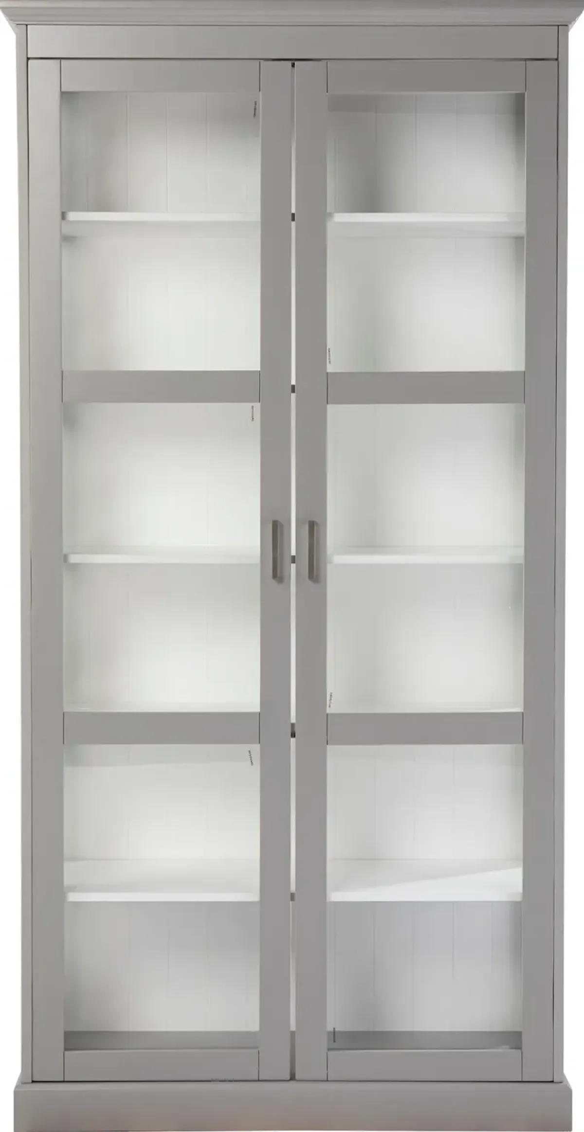 Bardonton Tall Gray Curio Cabinet