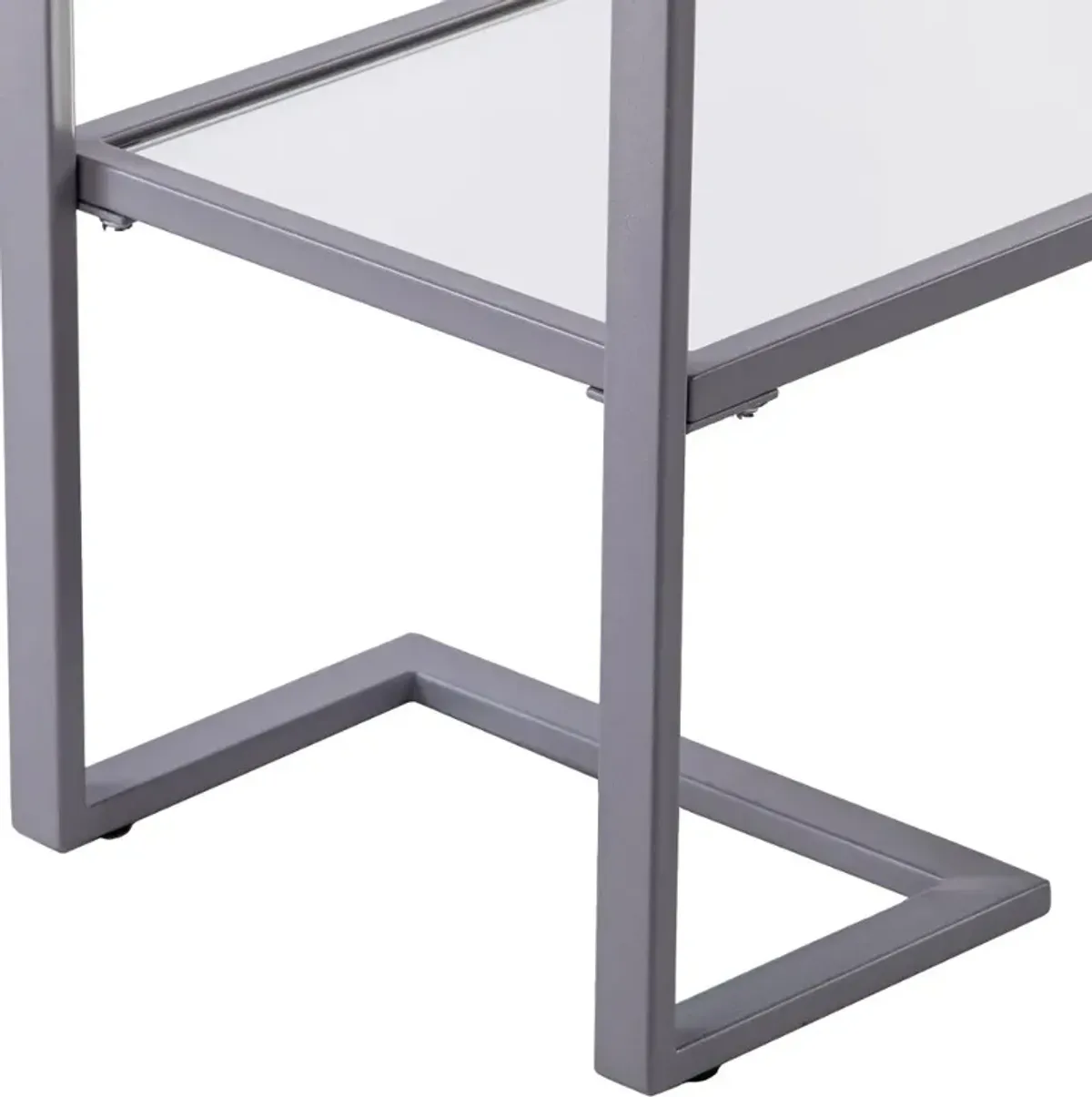 Horten Silver Narrow Console Table