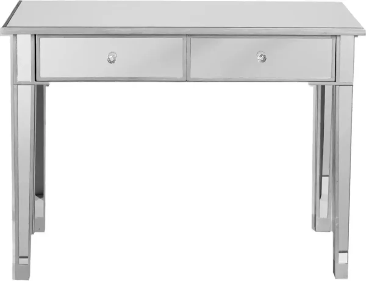 Mirage Mirrored 2-Drawer Console Table