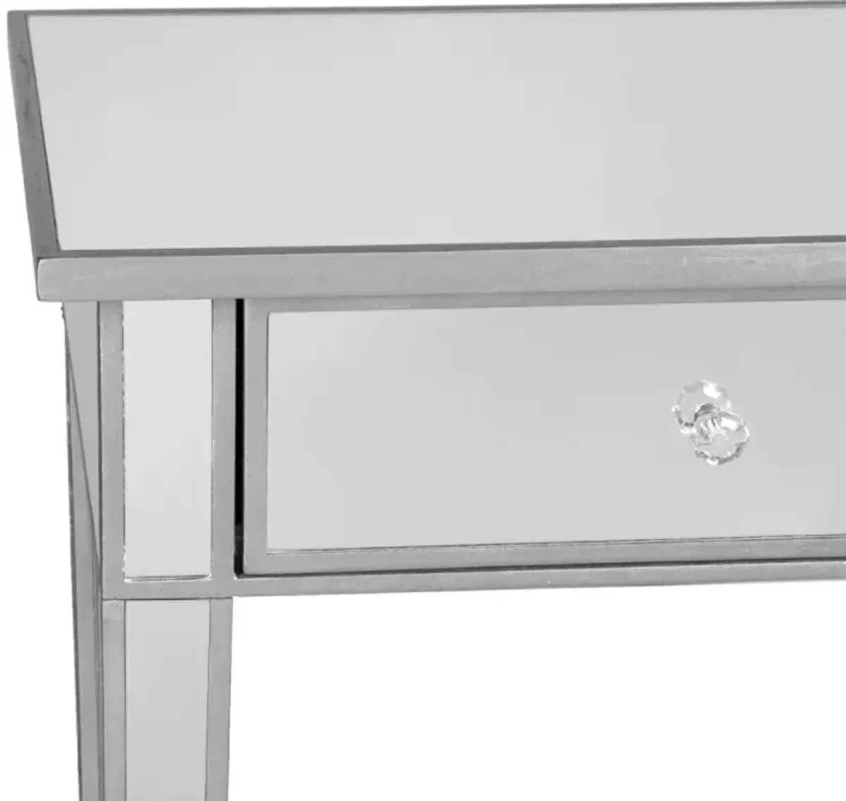 Mirage Mirrored 2-Drawer Console Table