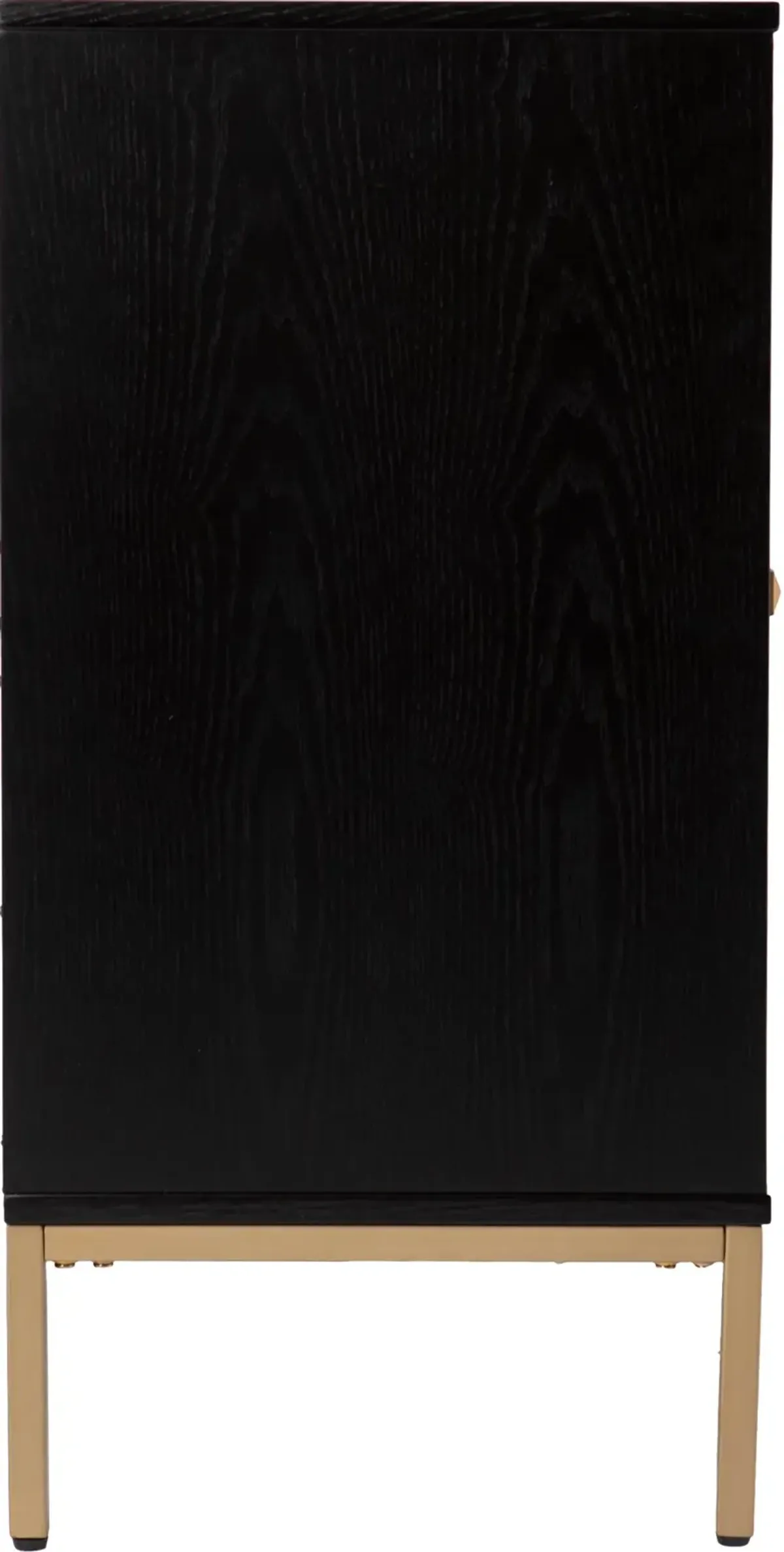 Marradi Black & Gold Sideboard Cabinet