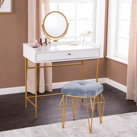 Derald Vanity Table with Mirror