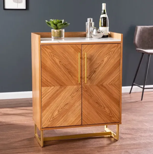 Trilken Bar Cabinet with Wine Storage