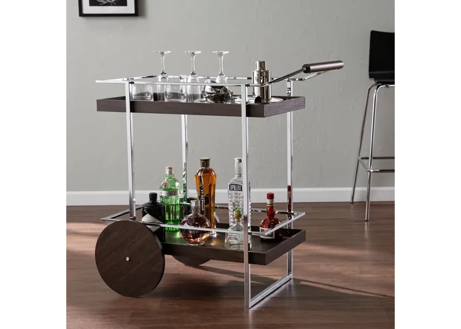 Dorben Rolling Bar Cart