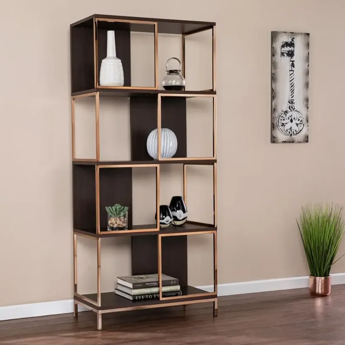 Dunleer Modern Bookcase