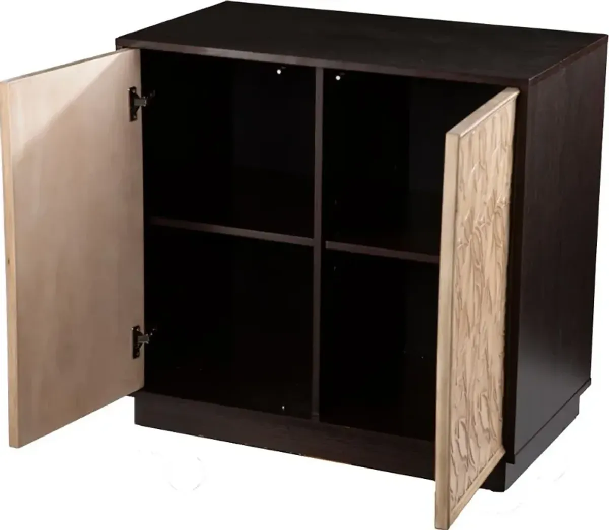 Edgevale Two-Tone Accent Cabinet