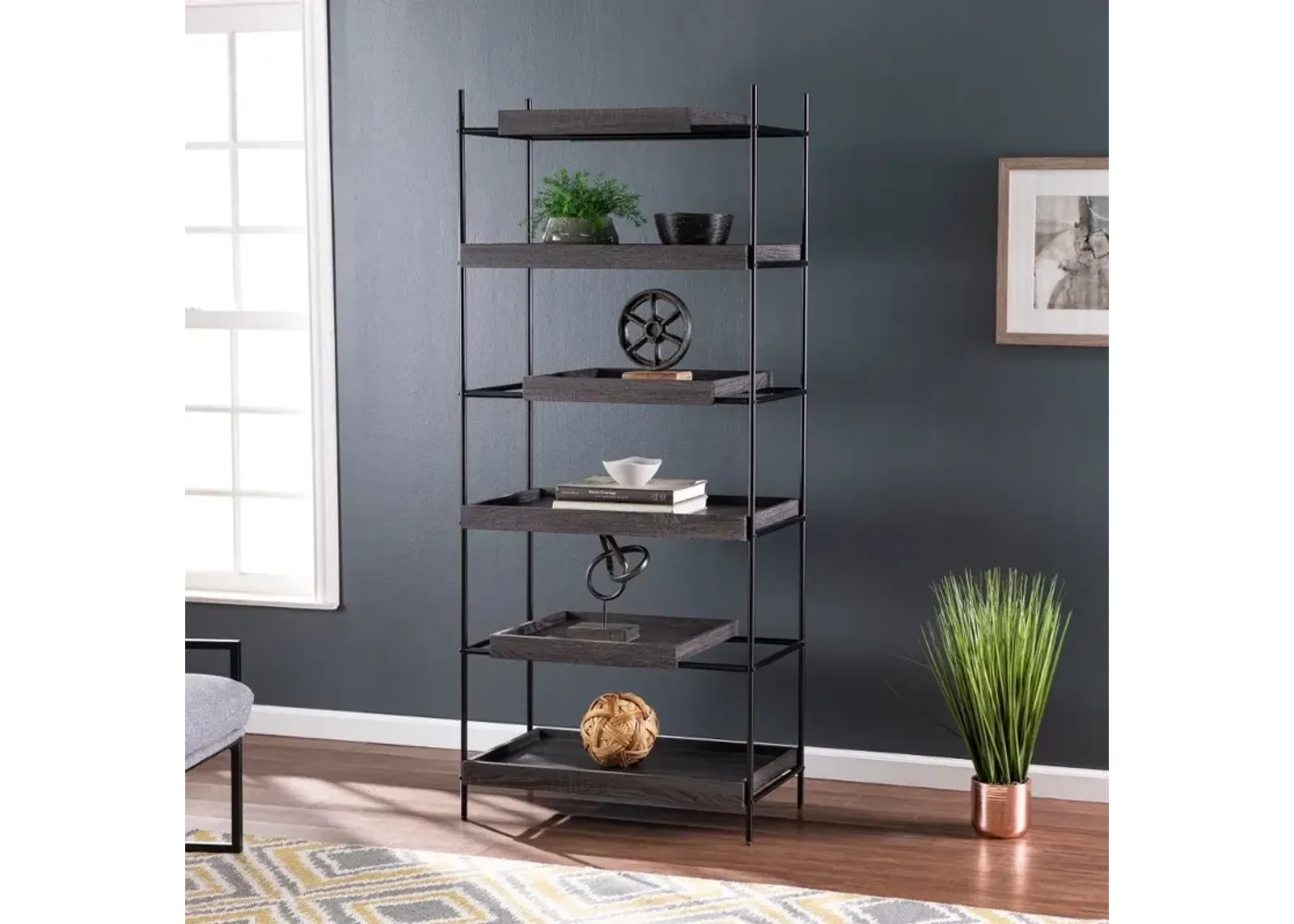 Deckenly Sliding Shelf Etagere