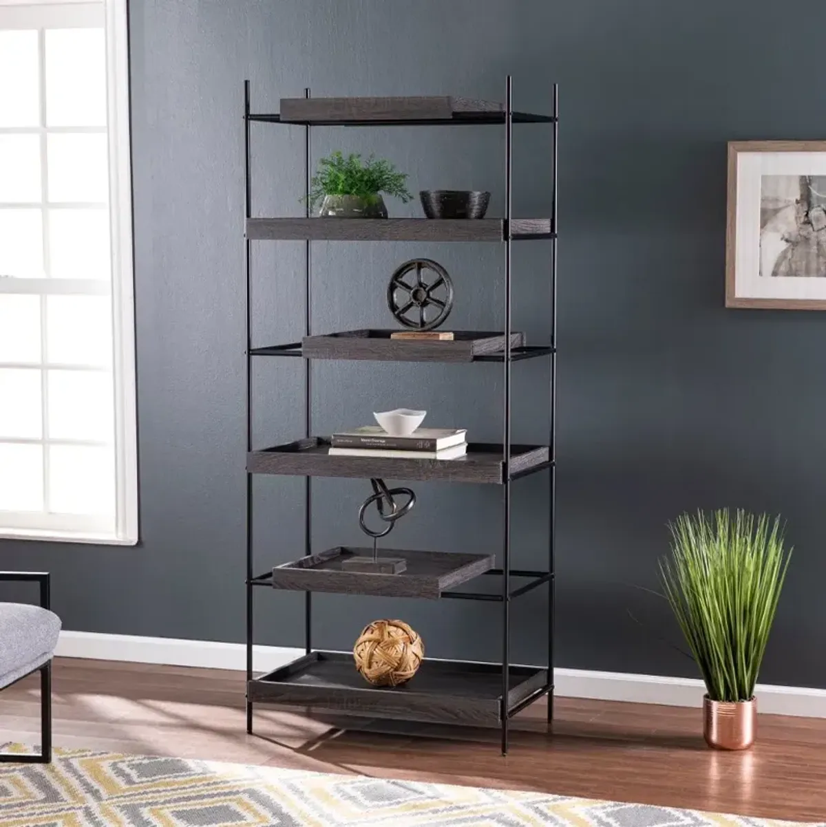 Deckenly Sliding Shelf Etagere