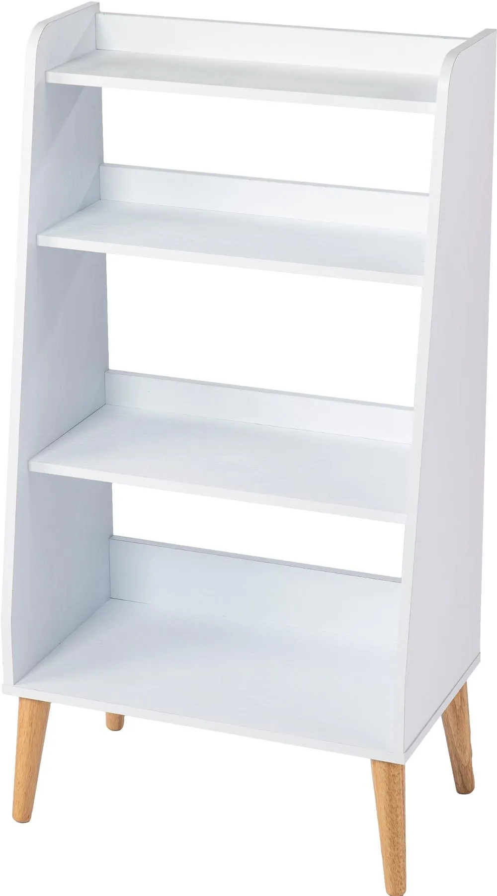 Berritza Small White Bookshelf