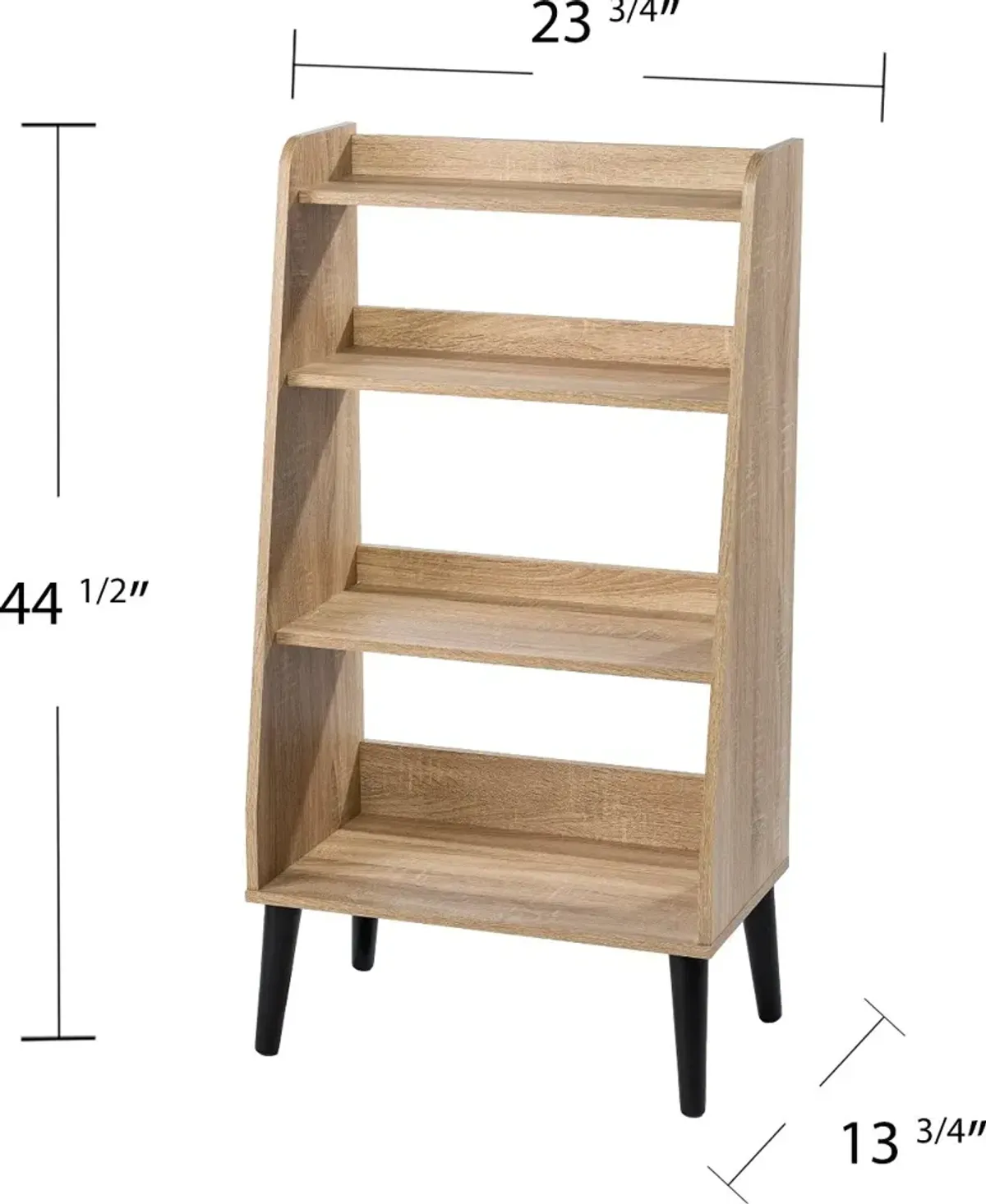 Berritza Small Natural Bookshelf