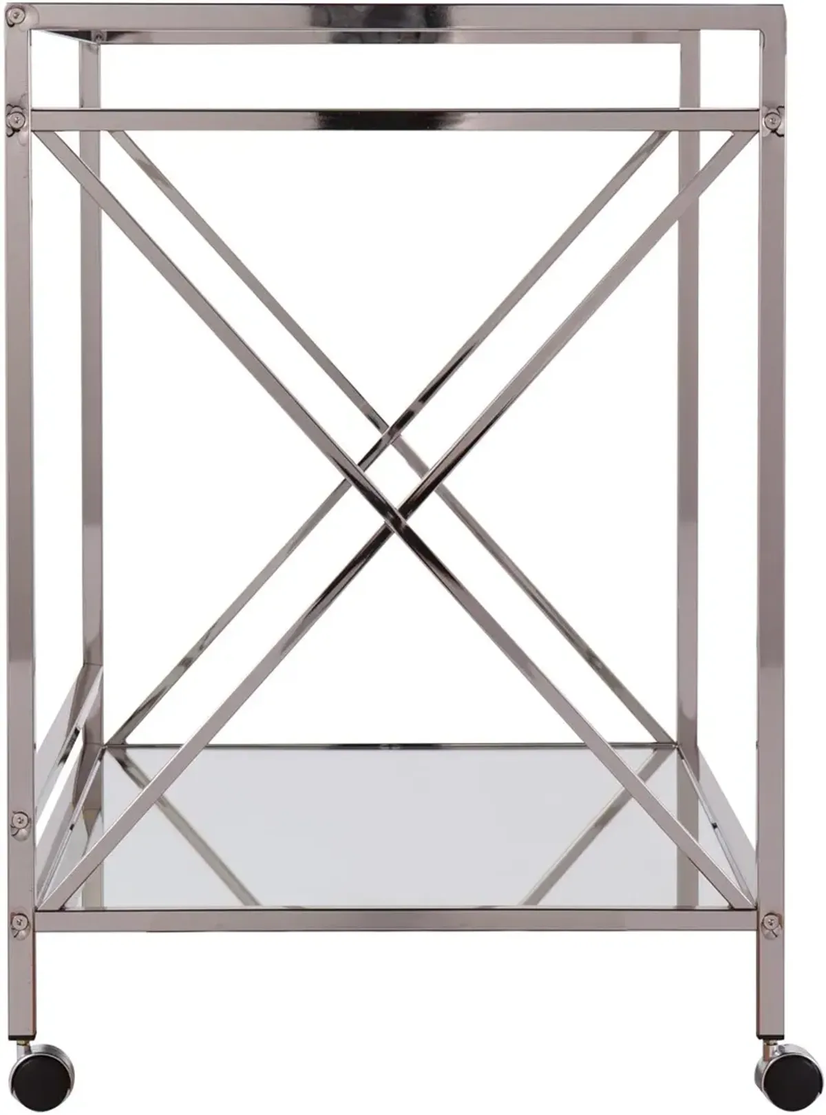 Maxton Silver Bar Cart