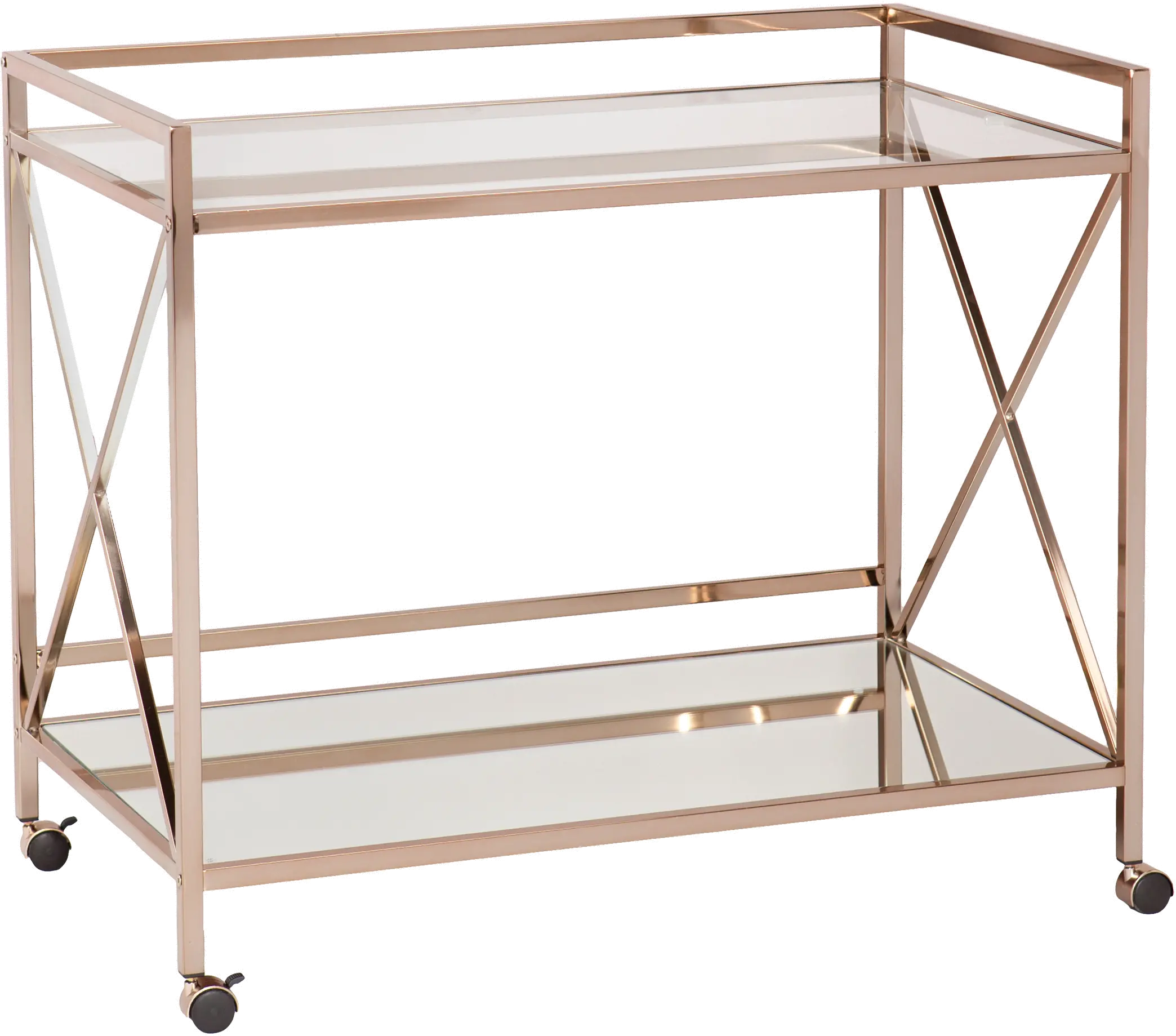 Maxton Gold Bar Cart