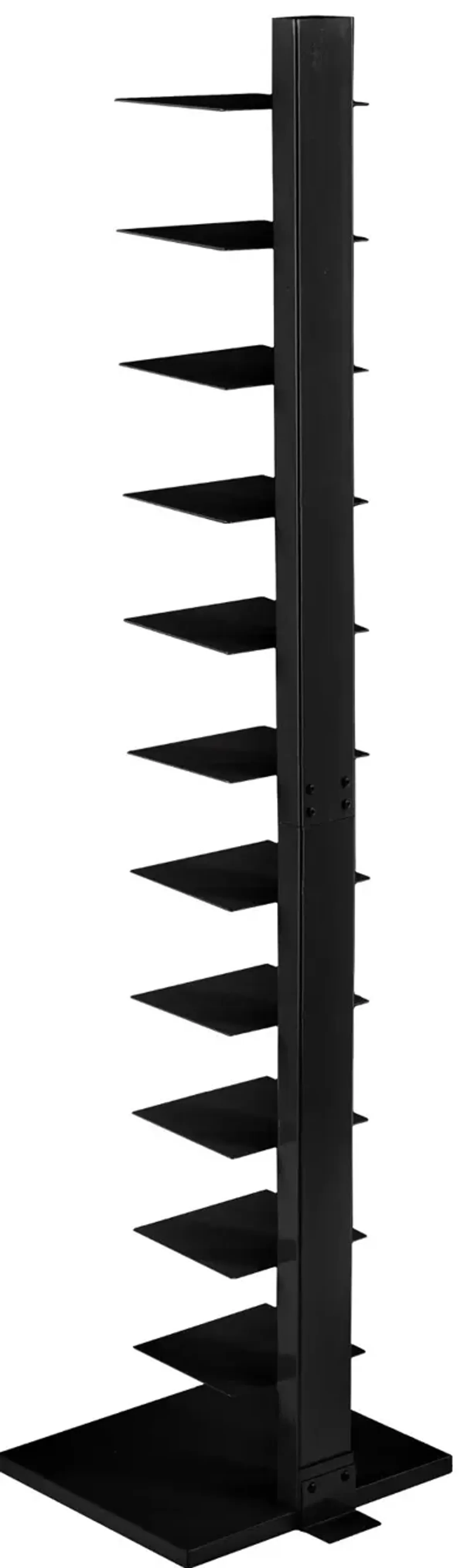 Stewartby Black Spine Tower Bookshelf