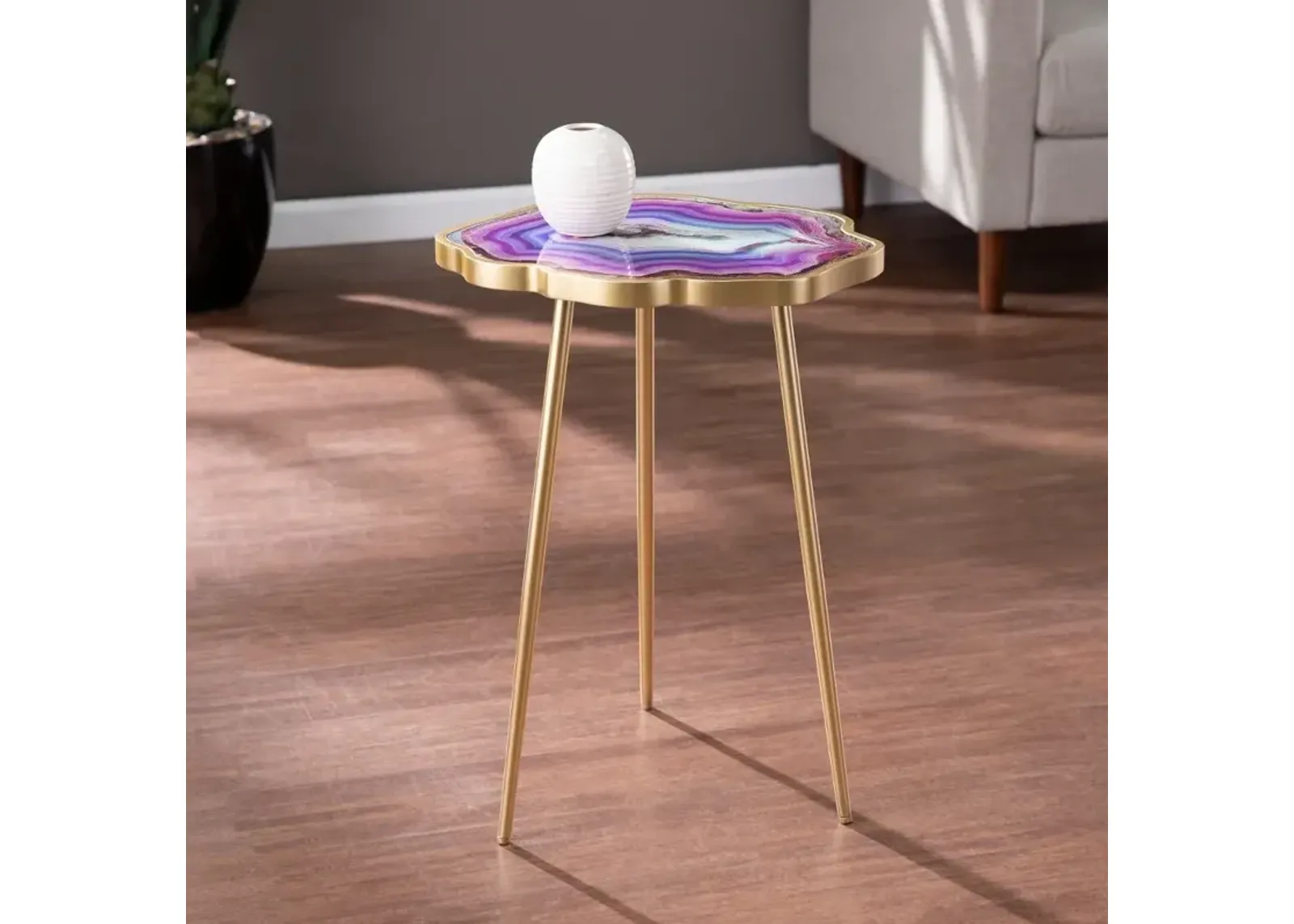 Norcova Purple Accent Table