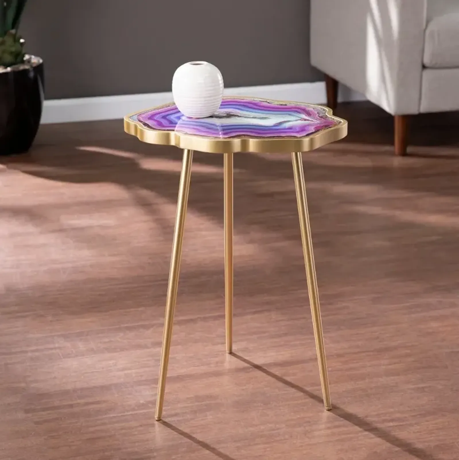 Norcova Purple Accent Table