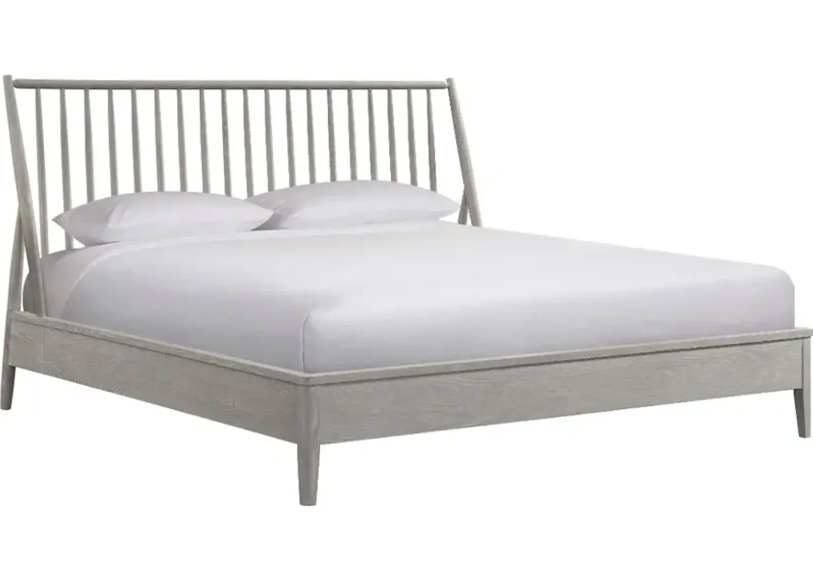 Bayside White King Bed