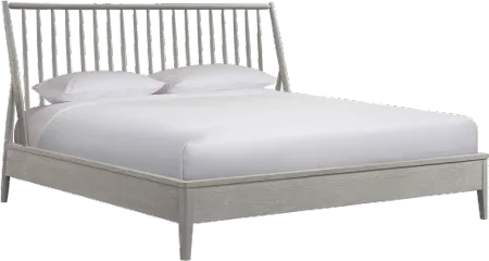 Bayside White King Bed