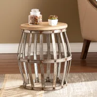 Mencino Rustic Accent Table