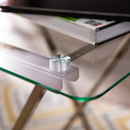 Meridino Champagne & Glass Folding Tray Table