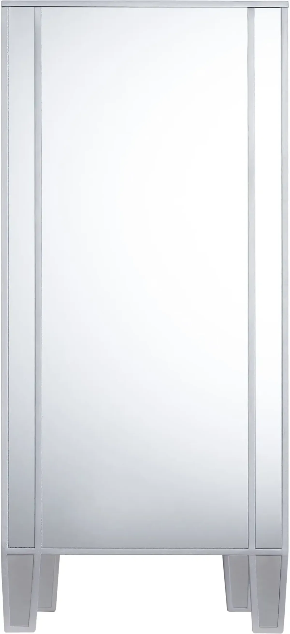 Mirage 3-Drawer Mirrored Cabinet