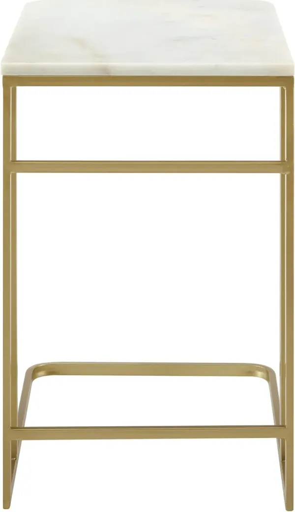 Fallon Marble & Gold C Table
