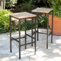 Venallo Indoor/Outdoor Barstools - Set of 2