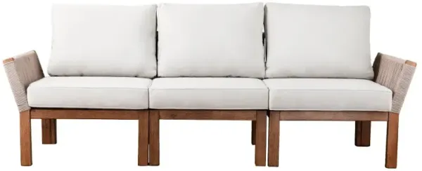 Brendina Beige Outdoor Sofa