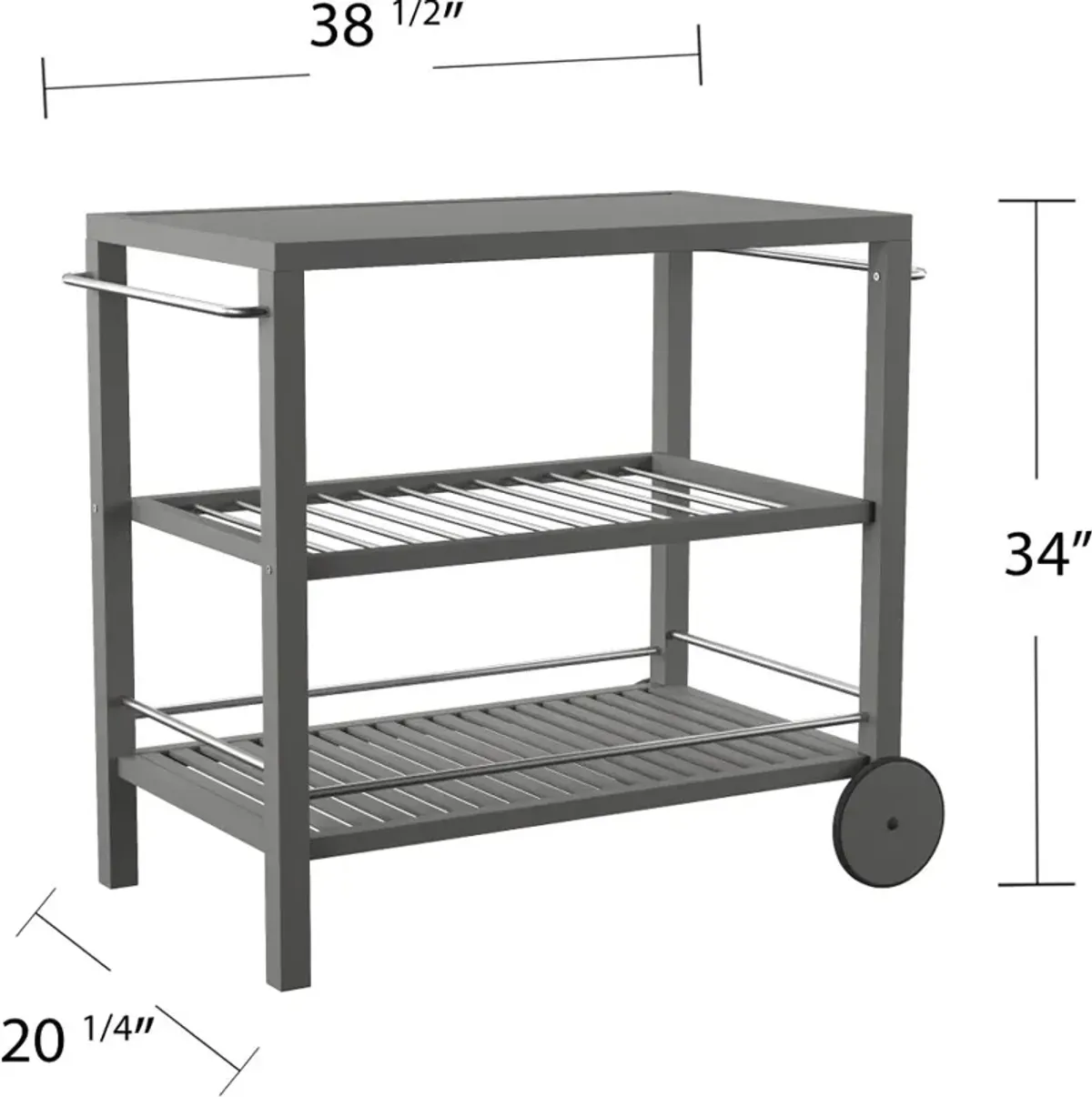 Bajarno Outdoor Bar Cart