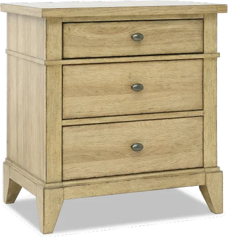 Monticello Natural Hickory Nightstand