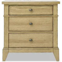 Monticello Natural Hickory Nightstand