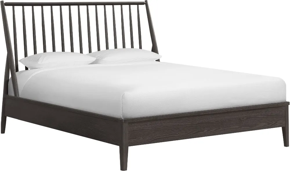 Bayside Black Queen Bed