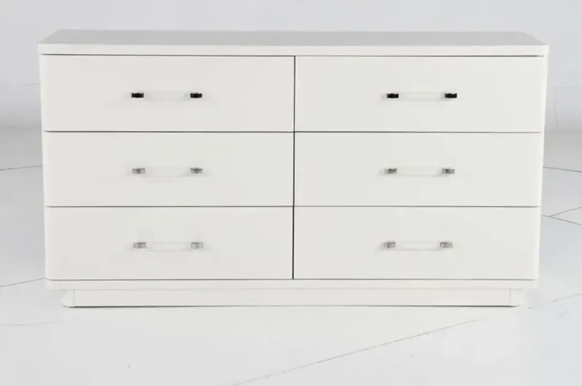 Miami White Dresser