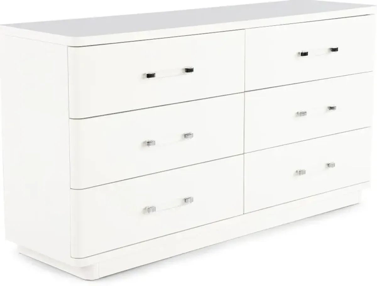 Miami White Dresser