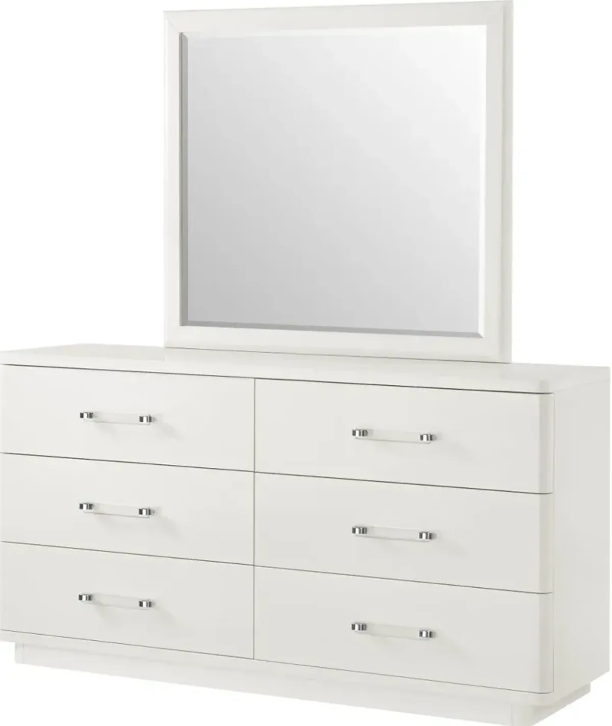 Miami White Dresser