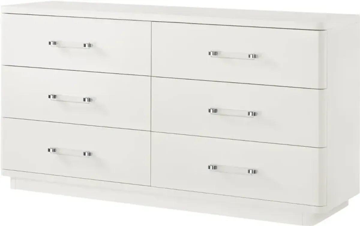 Miami White Dresser