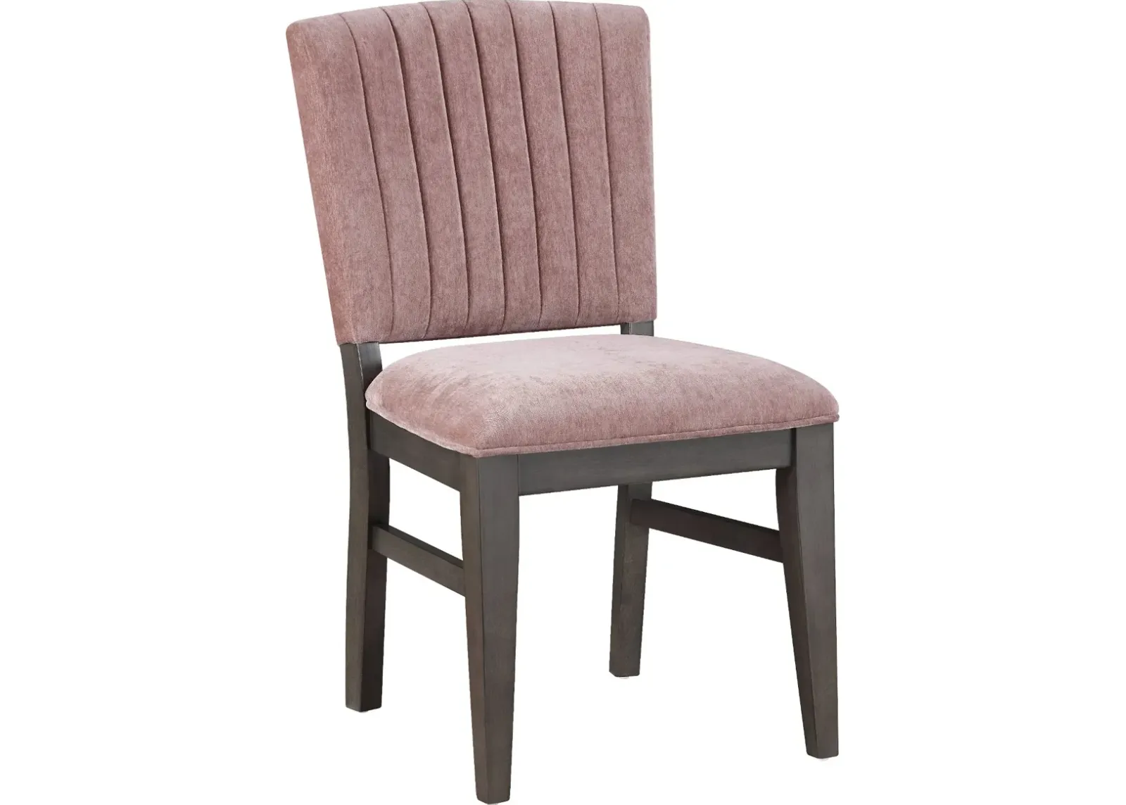 Macy Blush Pink Upholstered Side Chair