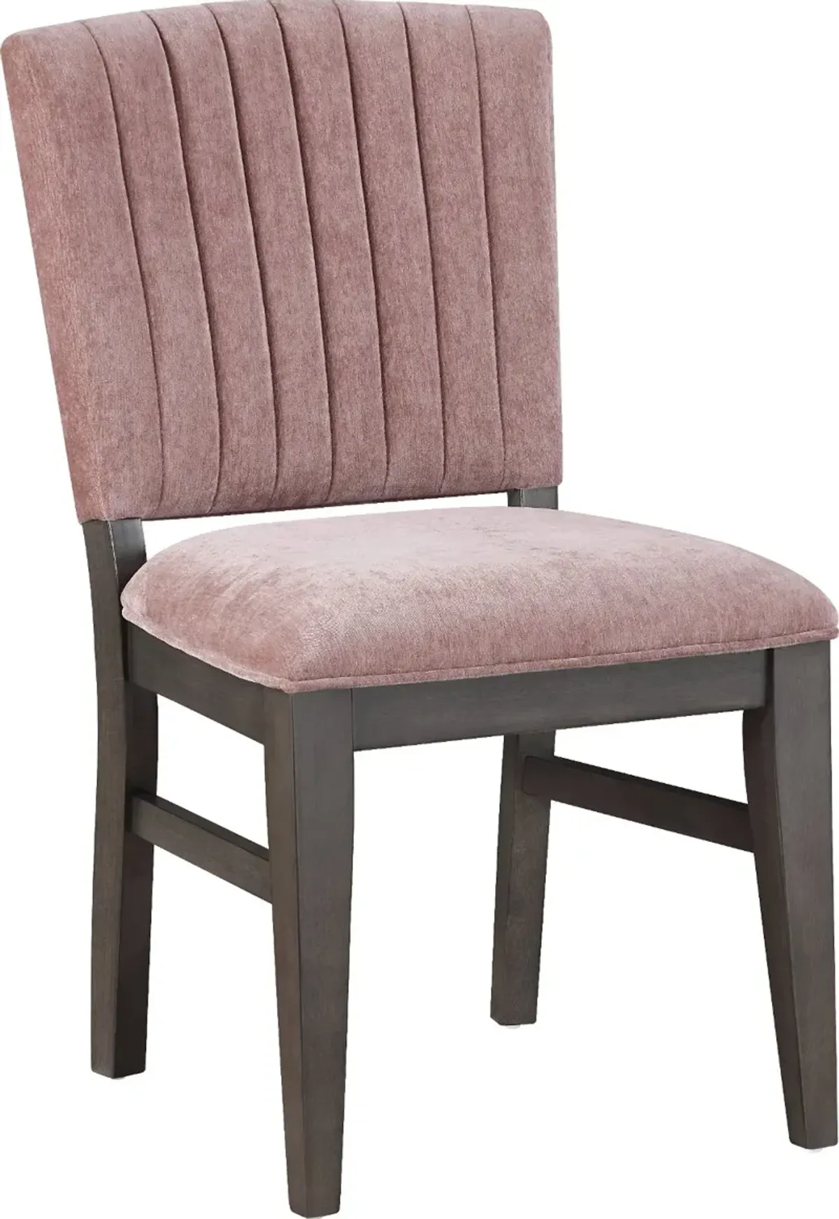 Macy Blush Pink Upholstered Side Chair