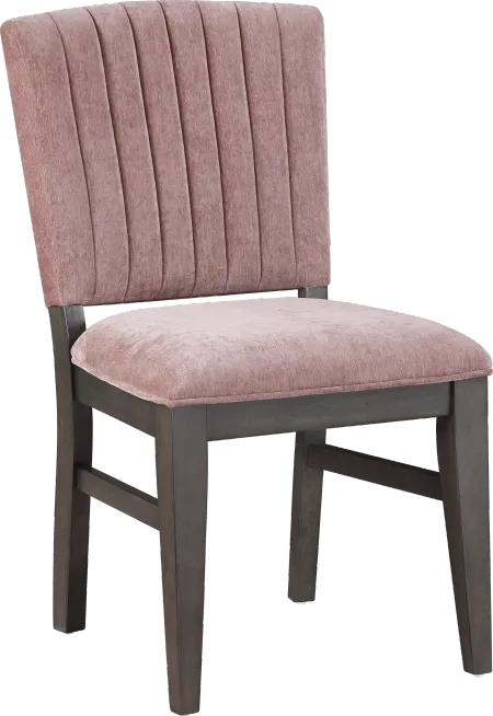 Macy Blush Pink Upholstered Side Chair