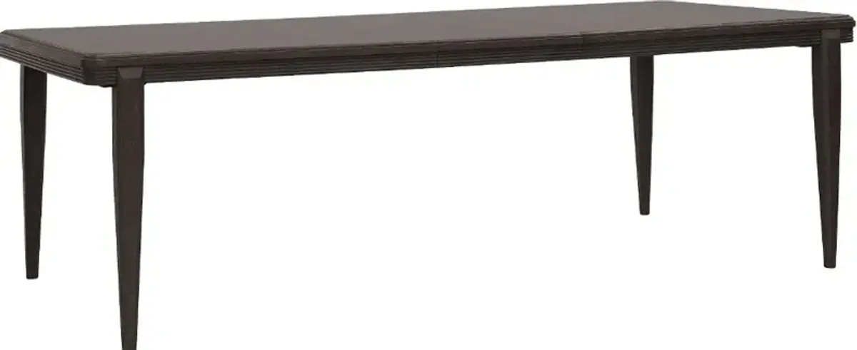 West End Loft Black Dining Table