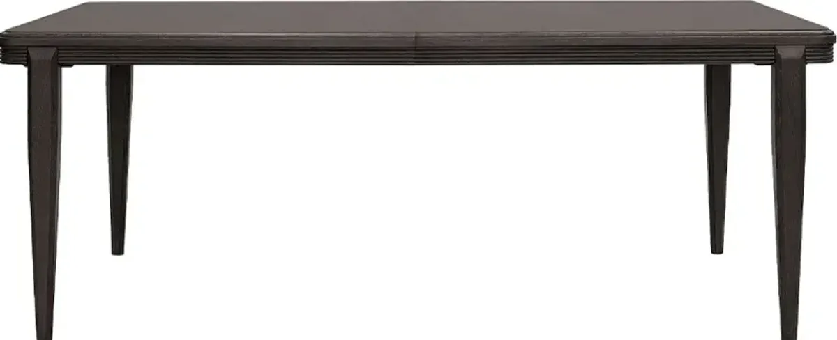 West End Loft Black Dining Table