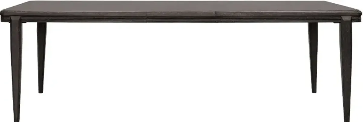 West End Loft Black Dining Table