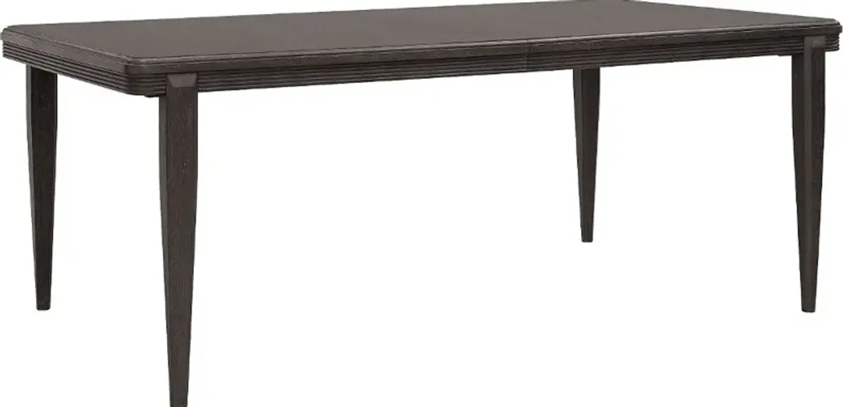 West End Loft Black Dining Table