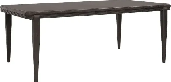 West End Loft Black Dining Table