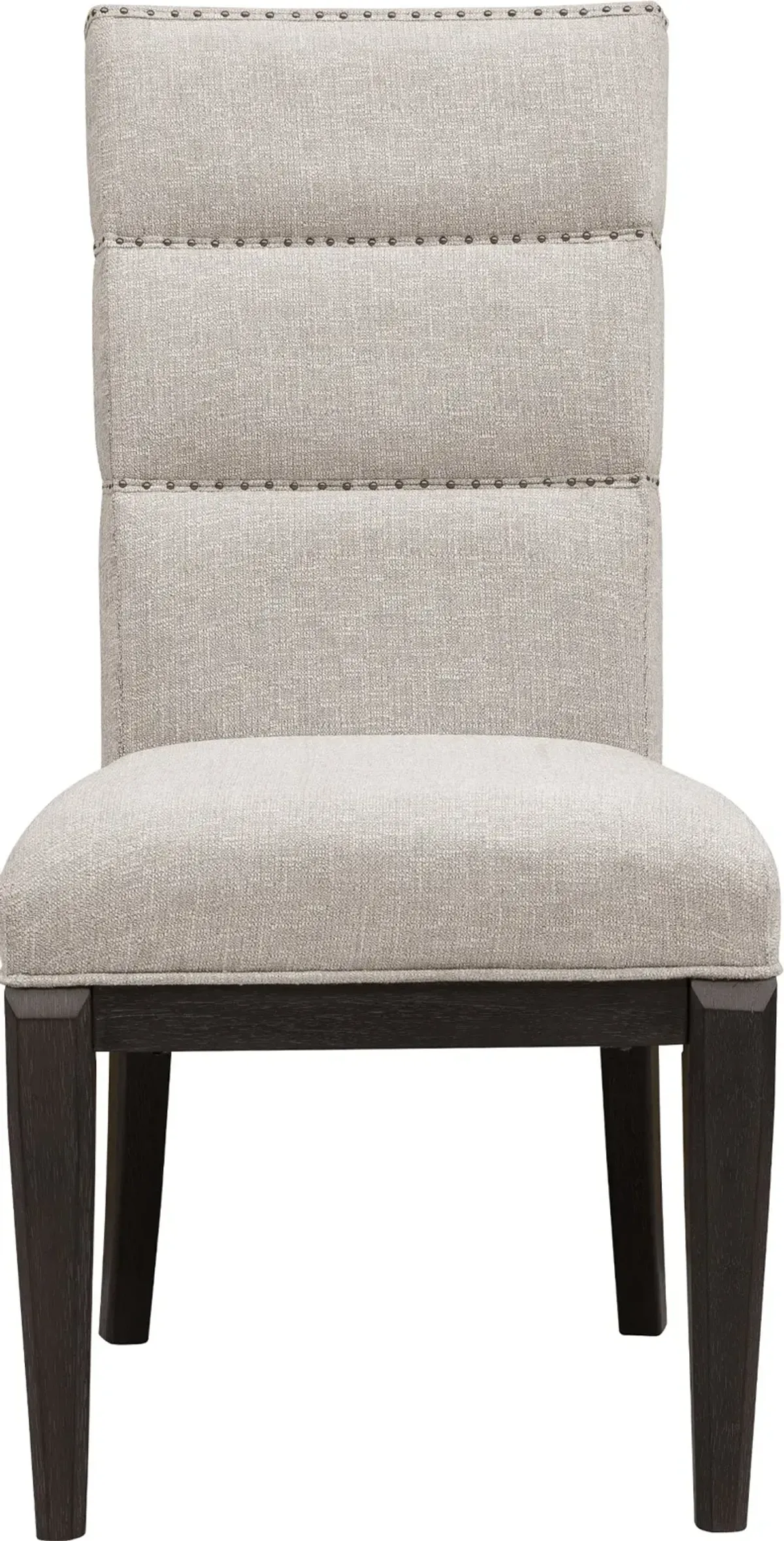 West End Loft Black Upholstered Side Chair